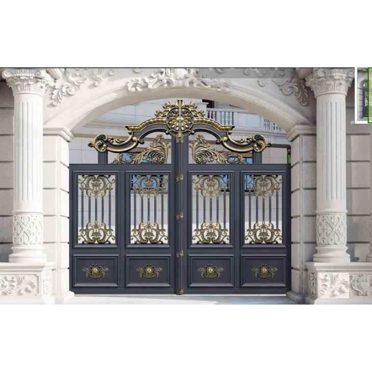 Guard Area Aluminum Courtyard Door