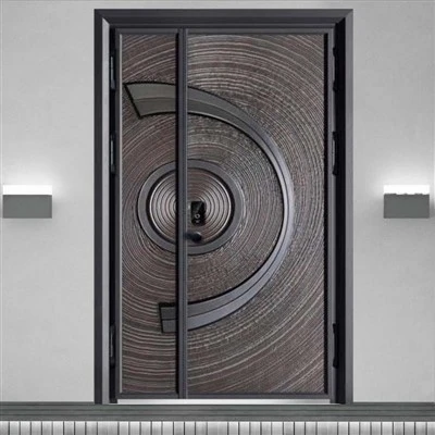 Pintu Keselamatan Aluminium Mansion Cast